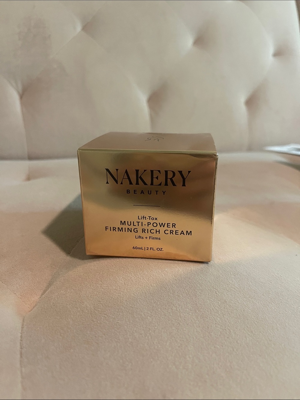 Nakery Beauty Multi-Power Firming Moisturizer — Gold